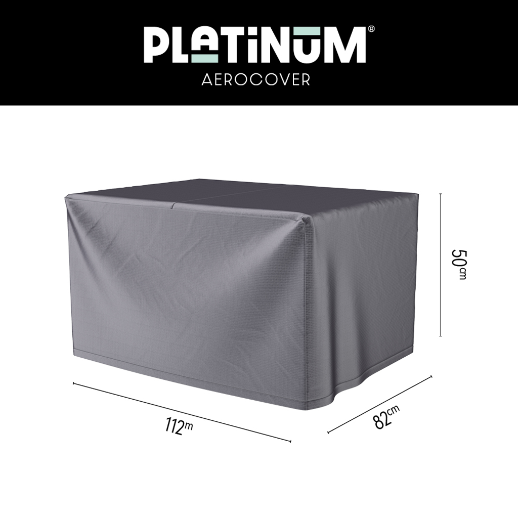 Platinum AeroCover lounge, coffee and fire table cover 112x82xH50