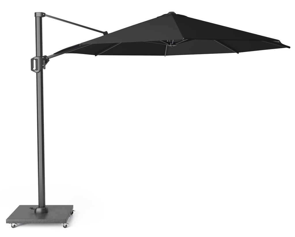 Platinum Sun & Shade zweefparasol Challenger T¹ ø350 zwart.