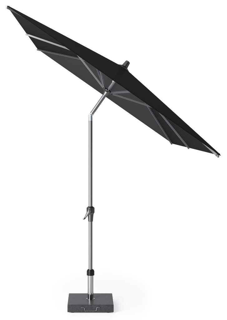 Platinum Sun & Shade parasol Riva 300x200 zwart.