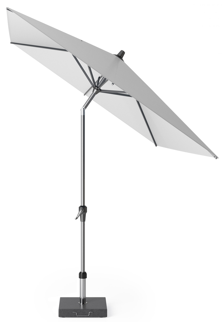 Platinum Sun & Shade parasol Riva 250x200 wit.