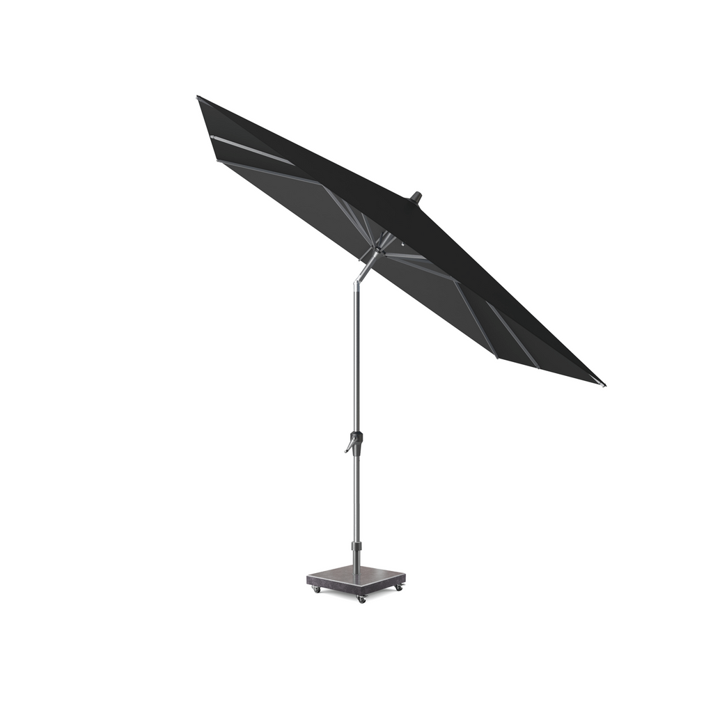 Platinum Sun & Shade parasol Riva 250x250 zwart.