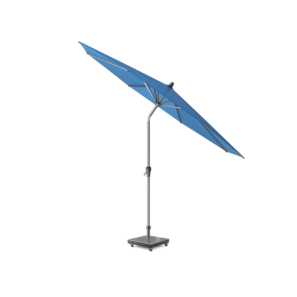 Platinum Sun & Shade parasol Riva ø250 blauw.