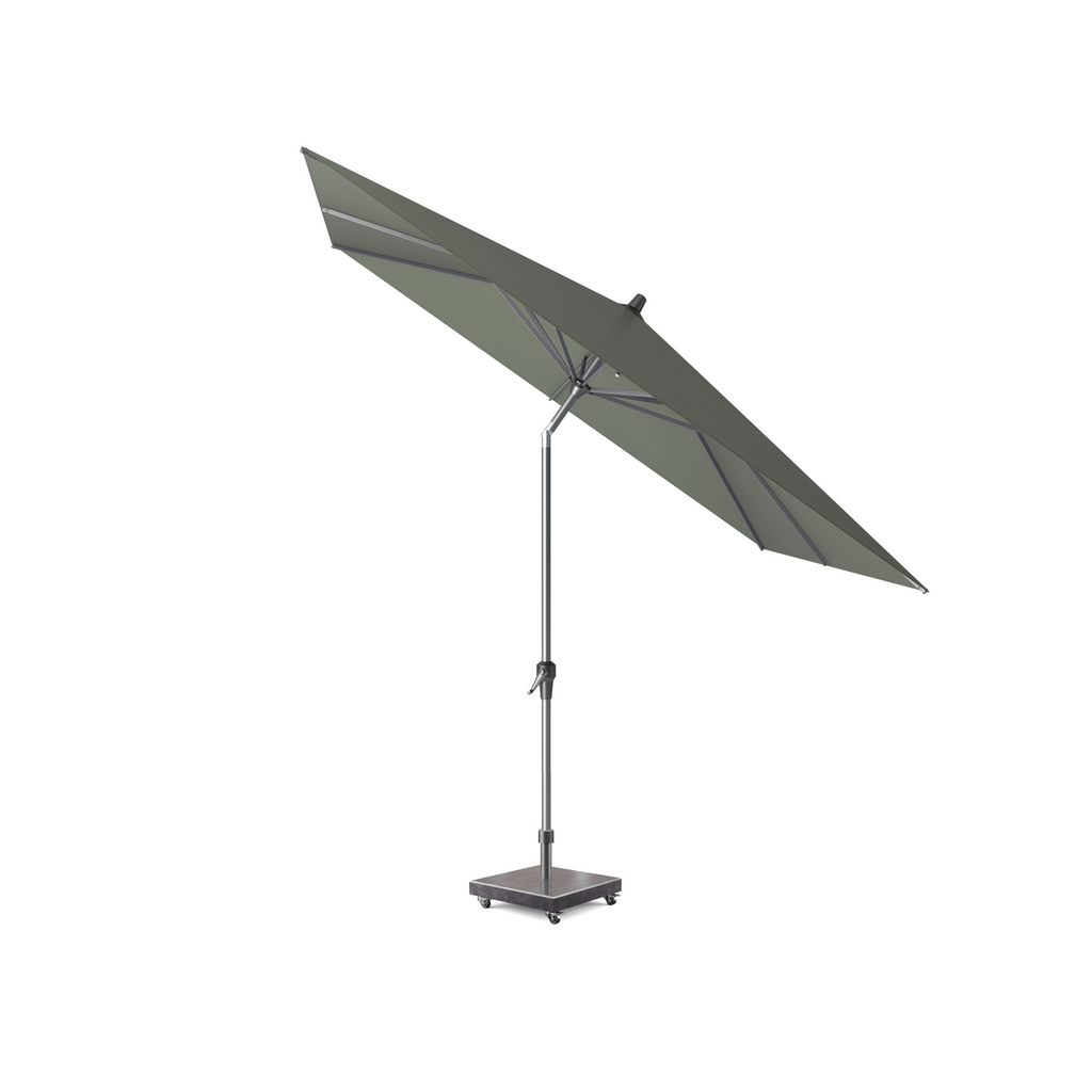 Platinum Sun & Shade parasol Riva 250x250 olijf.