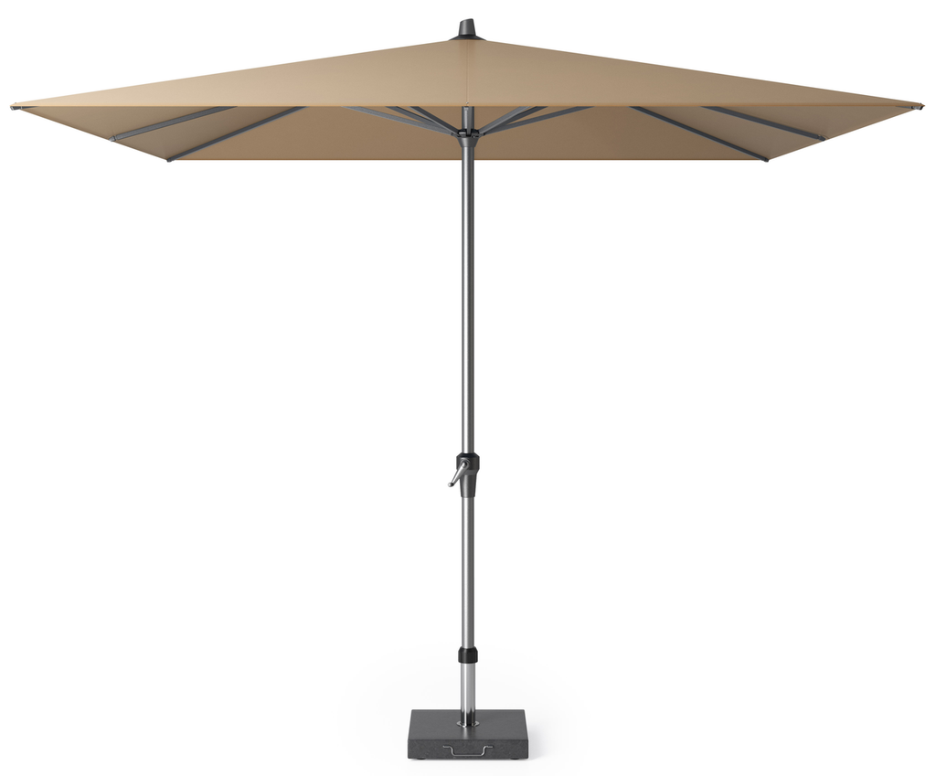 Platinum Sun & Shade parasol Riva 275x275 taupe.