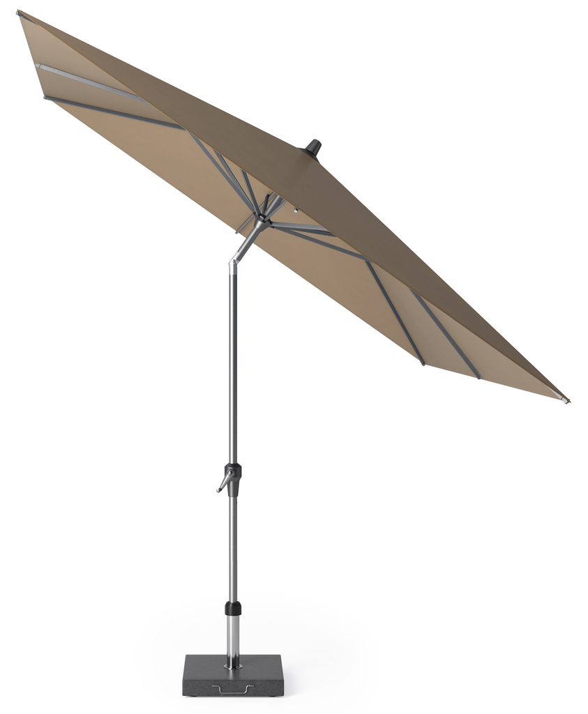 Platinum Sun & Shade parasol Riva 250x250 taupe.