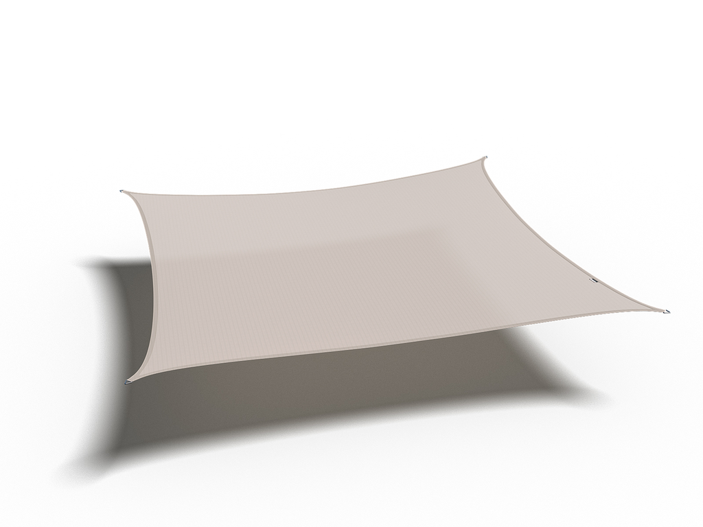 Platinum Sun & Shade Coolfit shade sail square 360x360, Greige.