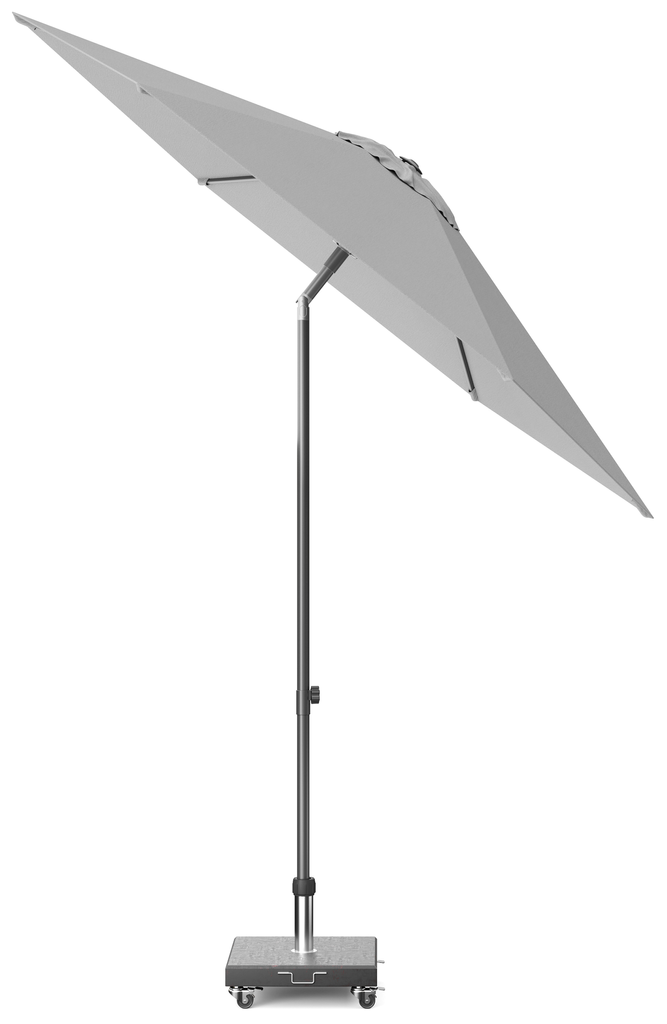 Platinum Sun & Shade parasol Lisboa ø250 lichtgrijs.
