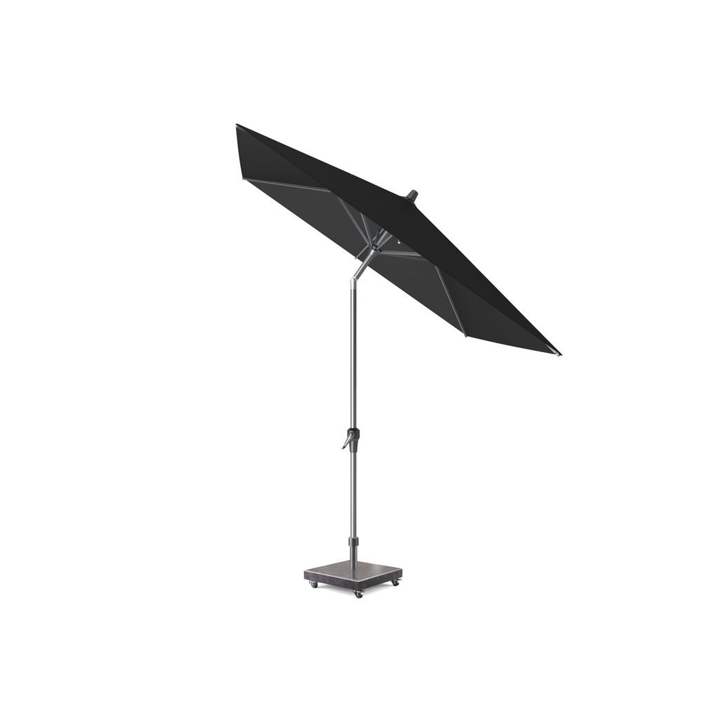 Platinum Sun & Shade Mittelstockschirm Riva 2,5x2 Black