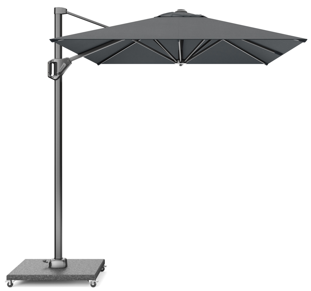 Platinum Sun & Shade zweefparasol Voyager T¹ 300x200 antraciet.