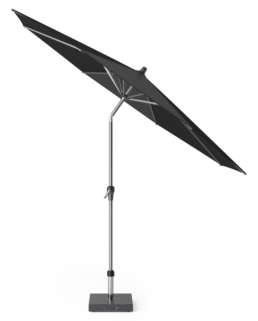 Platinum Sun & Shade parasol Riva ø300 zwart.