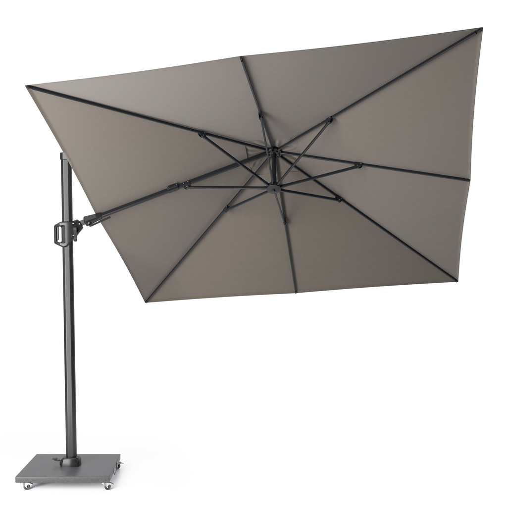 Platinum Sun & Shade free-arm parasol Challenger T² premium 3x3 Manhattan