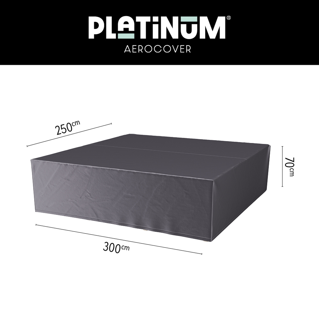 Platinum AeroCover Lounge-Setschutzhülle 300x250xH70