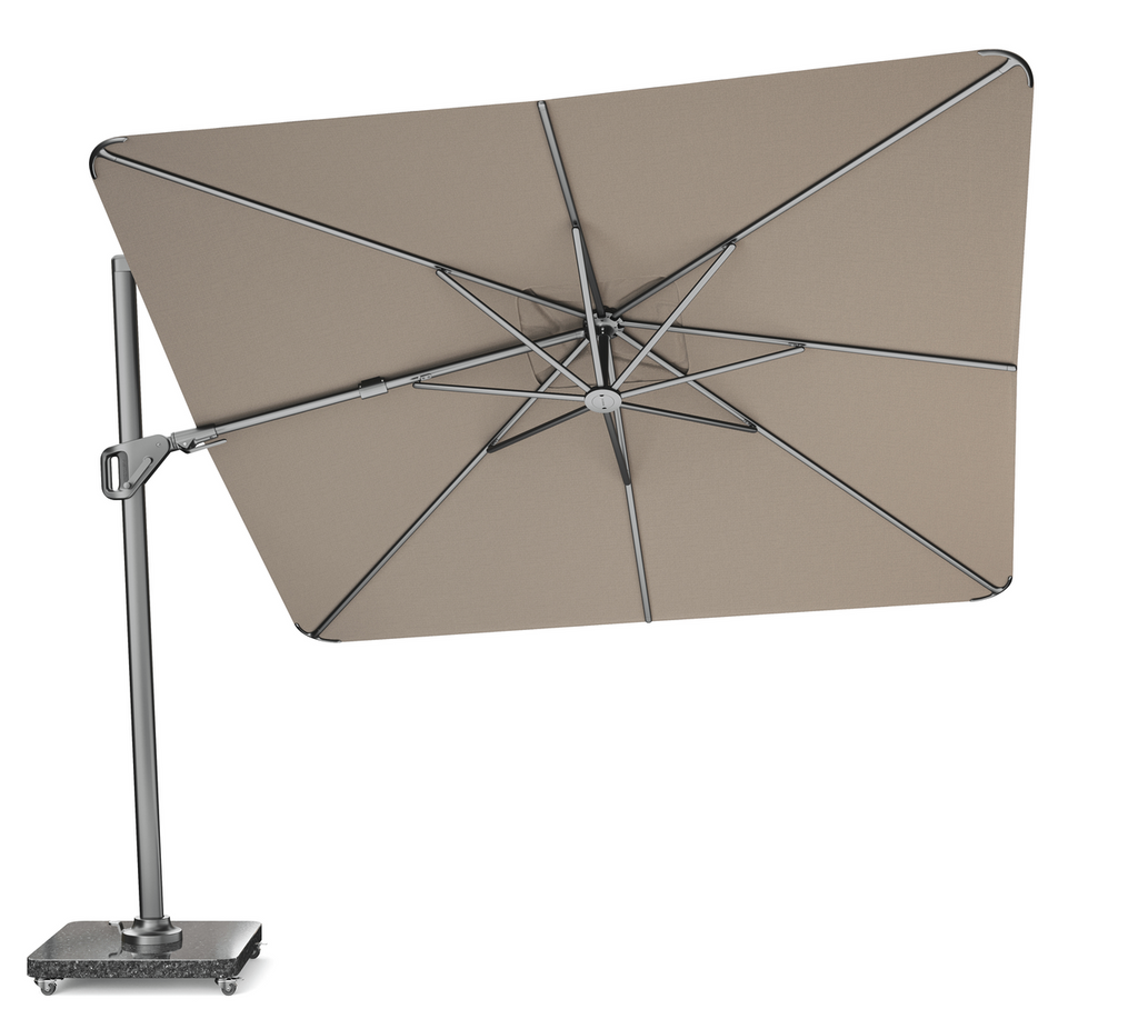 Platinum Sun & Shade zweefparasol Nexus T² Premium 300x300 Havana.