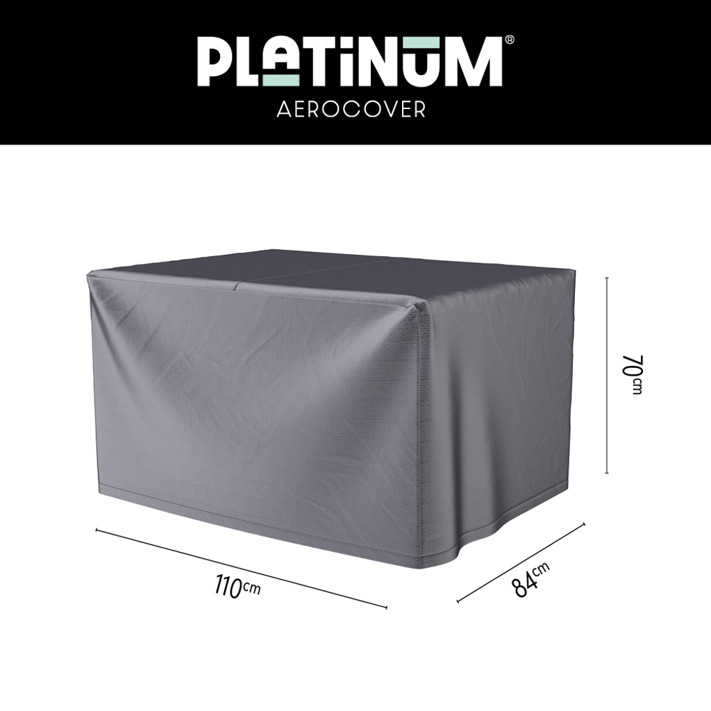 Platinum AeroCover Lounge-, Kaffee- und Kamintischabdeckung 110x84xH70