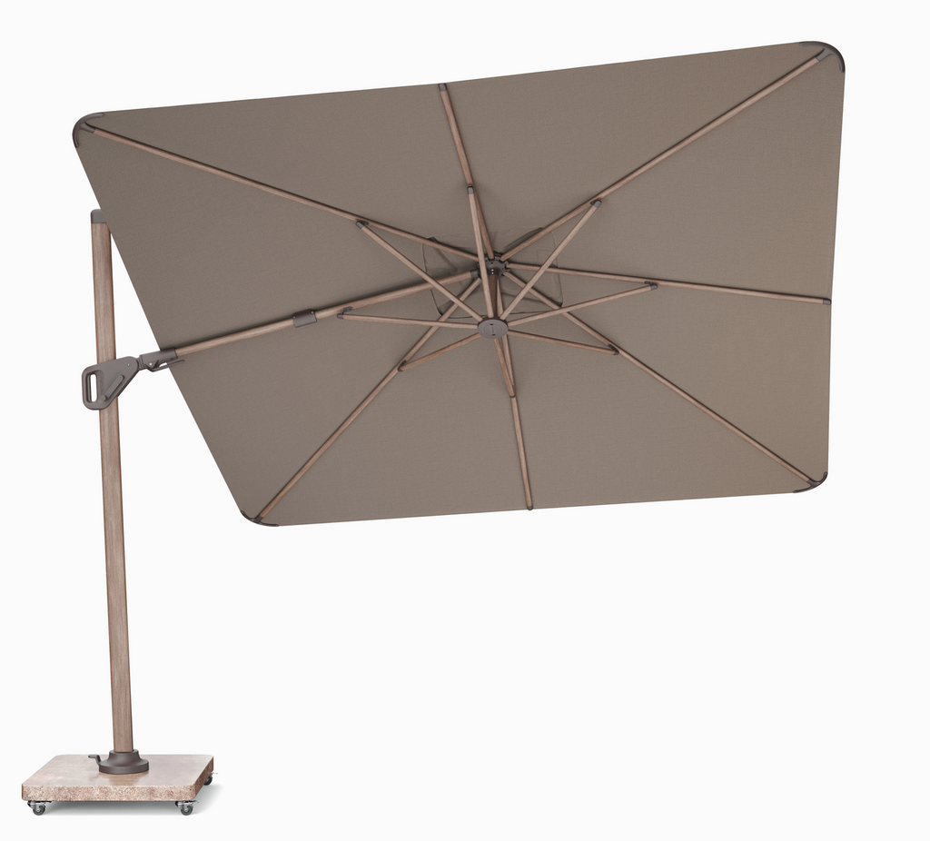 Platinum Sun & Shade zweefparasol Nexus T² Premium Mocha 300x300 Havana.