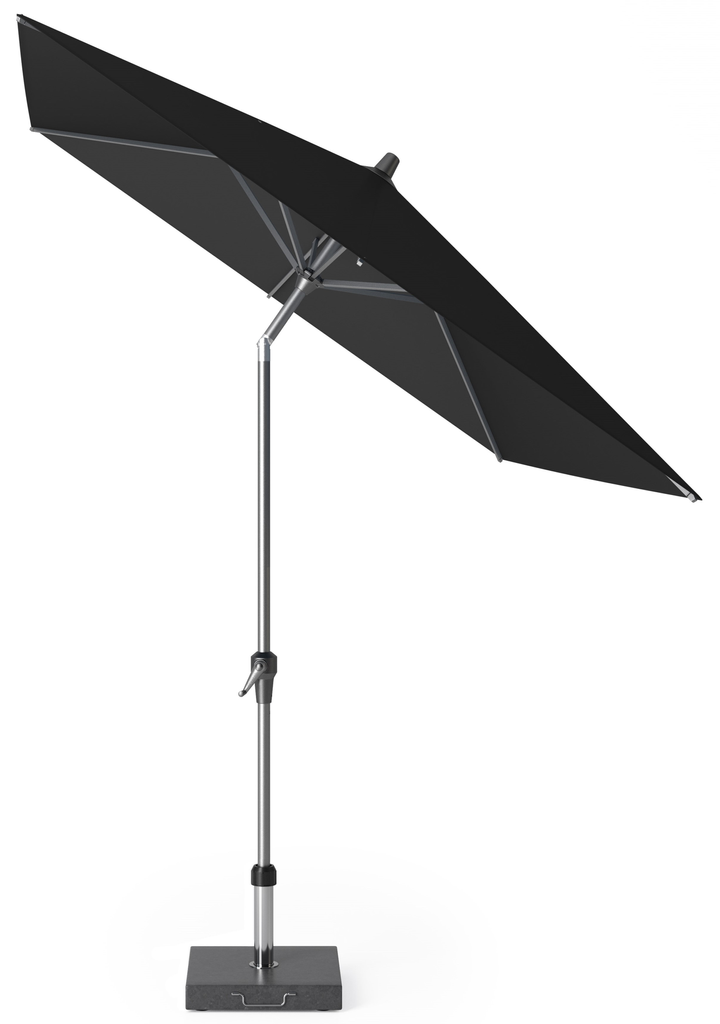 Platinum Sun & Shade parasol Riva 250x200 zwart.