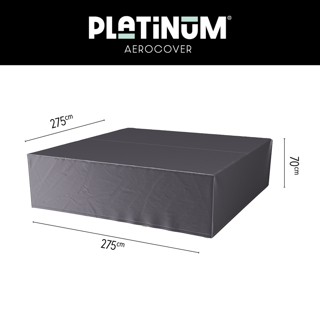 Platinum Aerocover salon de jardin 275x275xH70