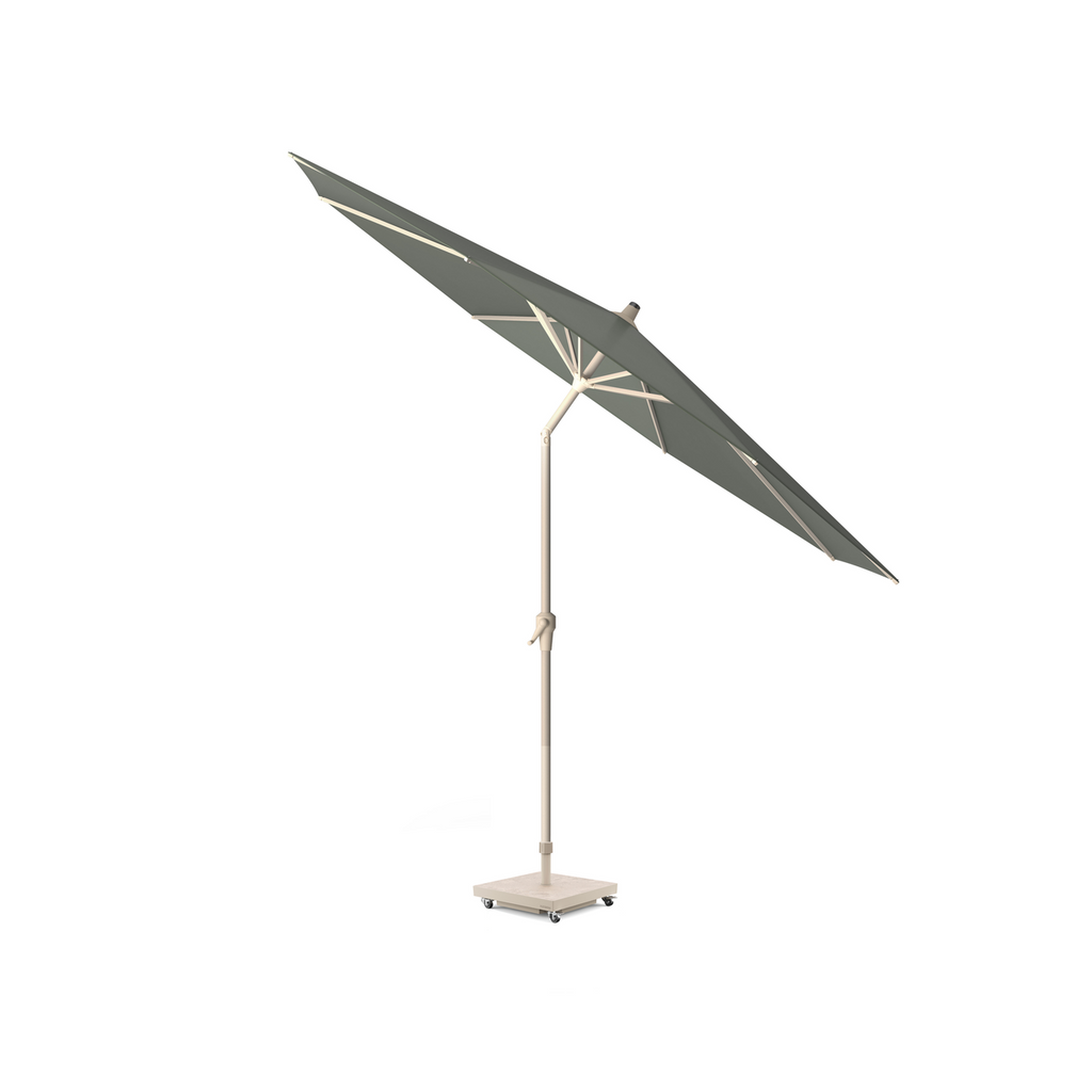 Platinum Sun & Shade Mittelstockschirm Riva Sandstone Ø3,0 Olive