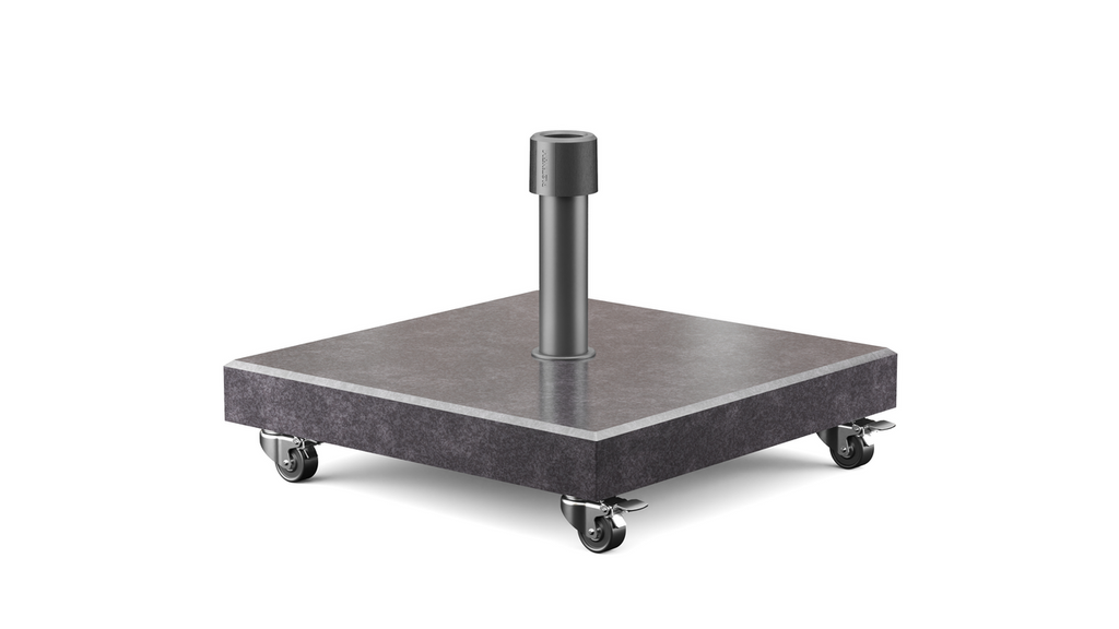 Platinum Sun & Shade Parasolbase Rome 60kg swivel wheels