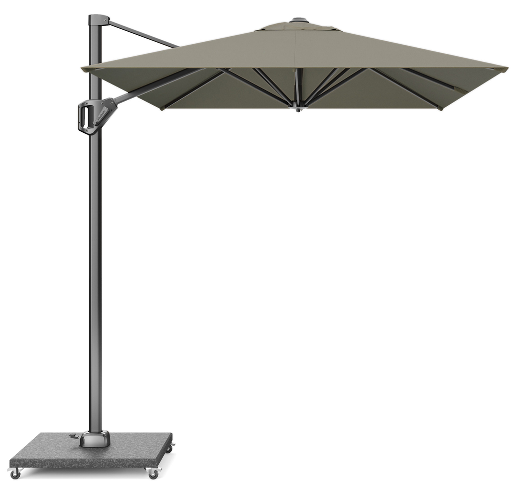 Platinum Sun & Shade free-arm parasol Voyager T¹ 3x2 Taupe