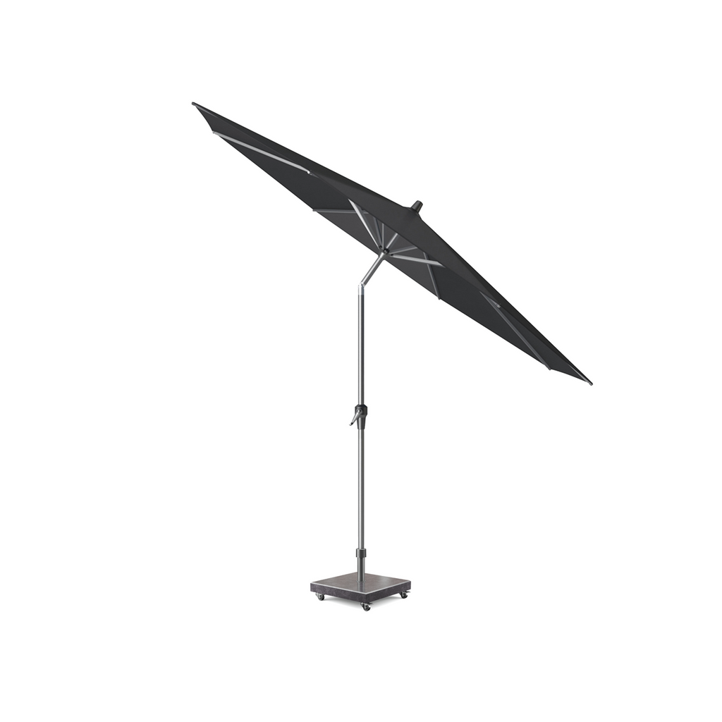 Platinum Sun & Shade parasol Riva ø250 antraciet.