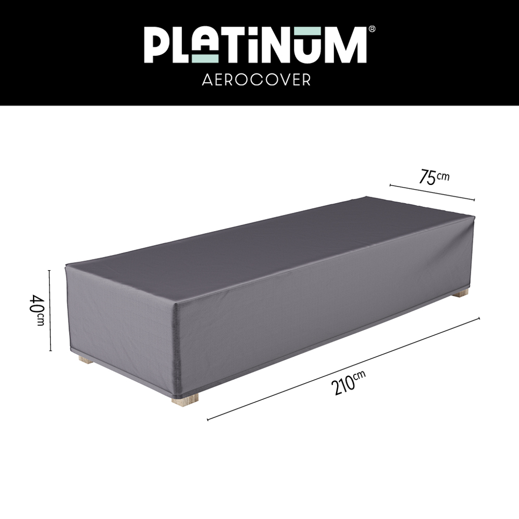 Platinum AeroCover Loungebedhoes 210x75xH40