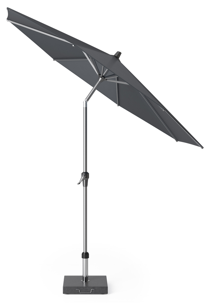 Platinum Sun & Shade parasol Riva ø250 antraciet.