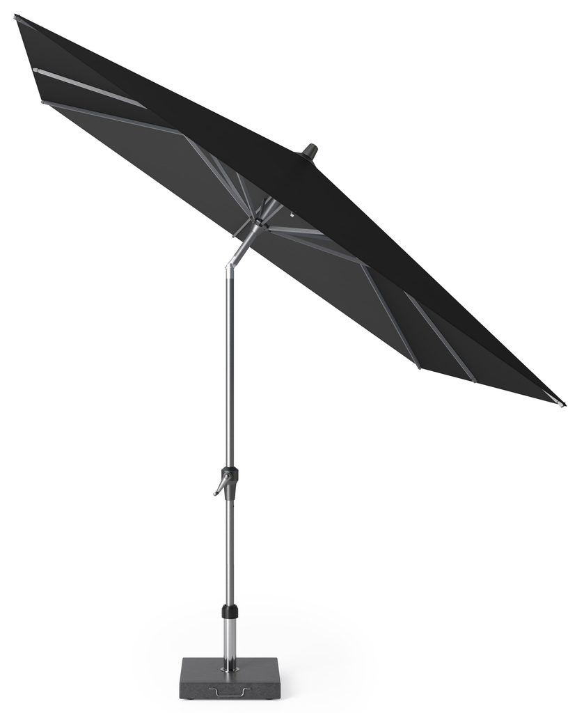Platinum Sun & Shade parasol Riva 250x250 zwart.