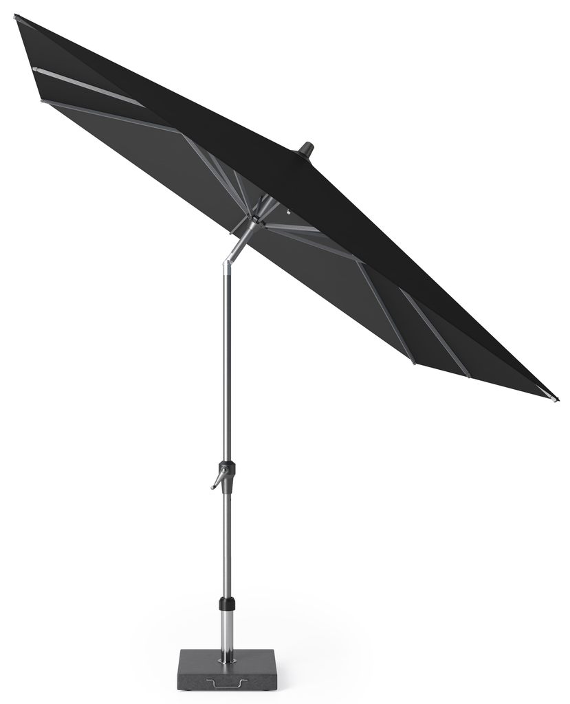 Platinum Sun & Shade parasol Riva 250x250 Black.